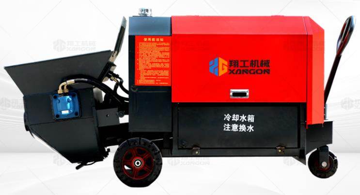 混凝土輸送泵為何不能加水，翔工為您解疑